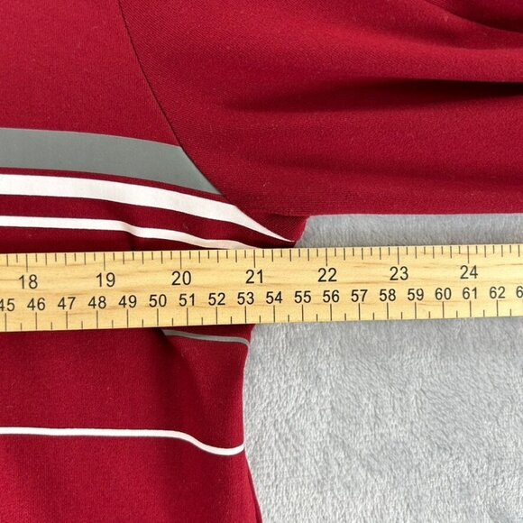 Under Armour Pullover Men's MD/M Maroon Infrared Coldgear 1/4 Zip Embroidered - Picture 4 of 8